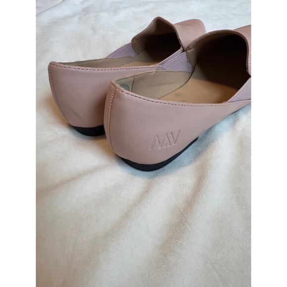 Matt & Nat Vegan Leather Westmount Slip On Flats Pink Size EU 38 - Picture 3 of 6